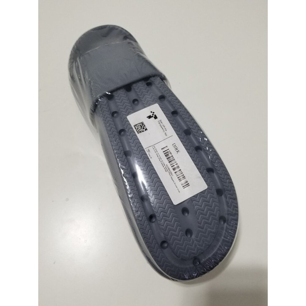 Dirk Unisex Slides In Grey - Size W6/M4 - Picture 8 of 9